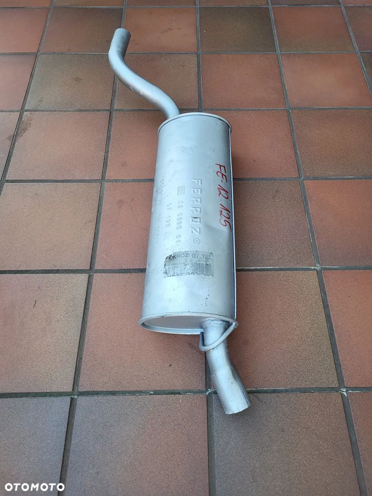 Tłumik  końcowy  OPEL KADETT E COMBO  54-75 KM 1984-1994  +KM-9521 - 1