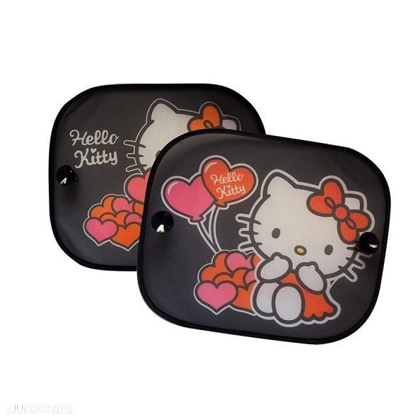 Parasolare laterale de Hello Kitty, 44x36cm, set 2 buc - 1