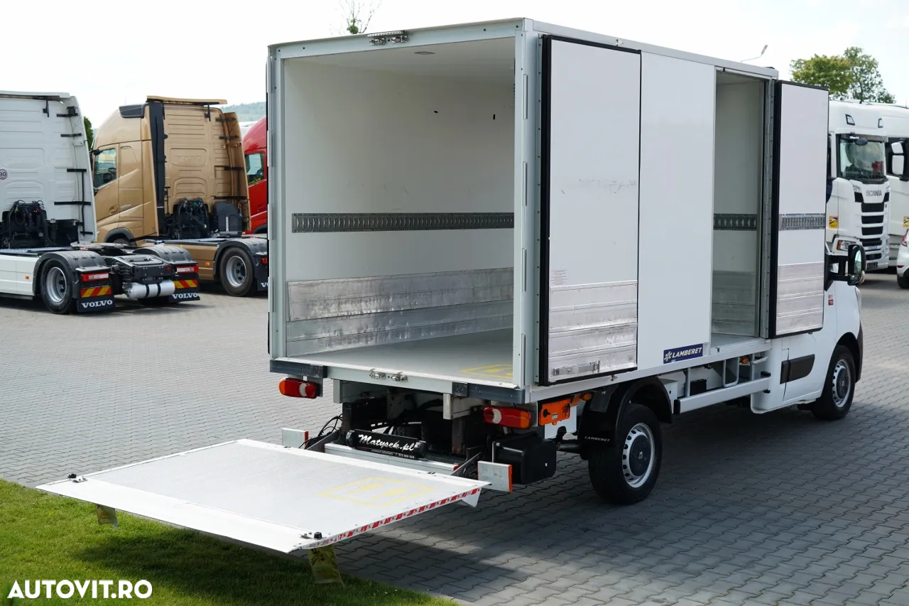 Renault MASTER / FRIGIDER / LAMBERT / UNITATE CARRIER XARIOS 350 / ELEVATOR DHOLLANDIA 750 KG / MASĂ NETĂ: 3500 KG / 2020 - 18