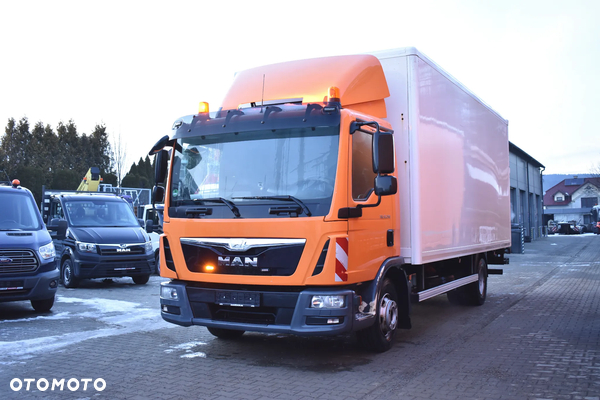 MAN TGL 12.250 Kontener 6 m. + Winda / Manual/ Euro 6/ 6 cyl. motor !/ z Niemiec !