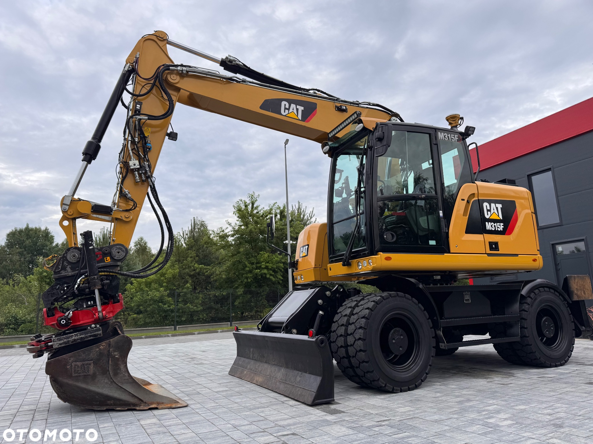Caterpillar M315F |2018r|rototilt ze szczypcami |centralne smarowanie |w orginale|serwisowana|system 3D Trimble | - 4