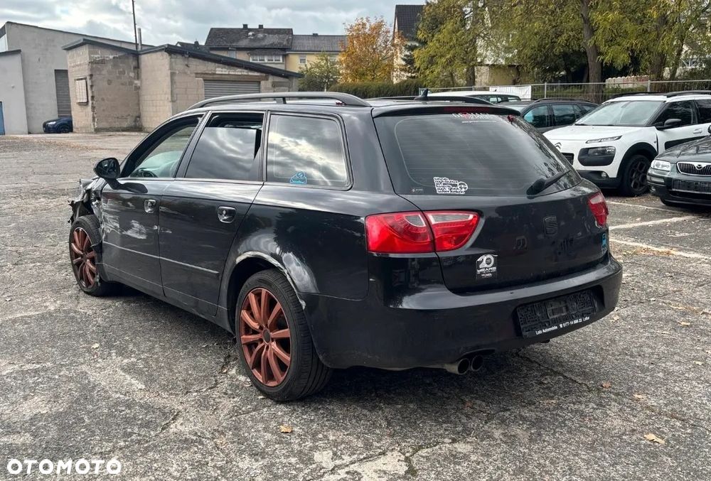 CZĘŚCI SEAT EXEO ST KOMBI CZARNY LC9Z KONSOLA DESKA ROZDZIELCZA KLAPA DRZWI ĆWIARTKA LAMPY ZDERZAK BOCZKI SZYBA LUSTERKO - 3