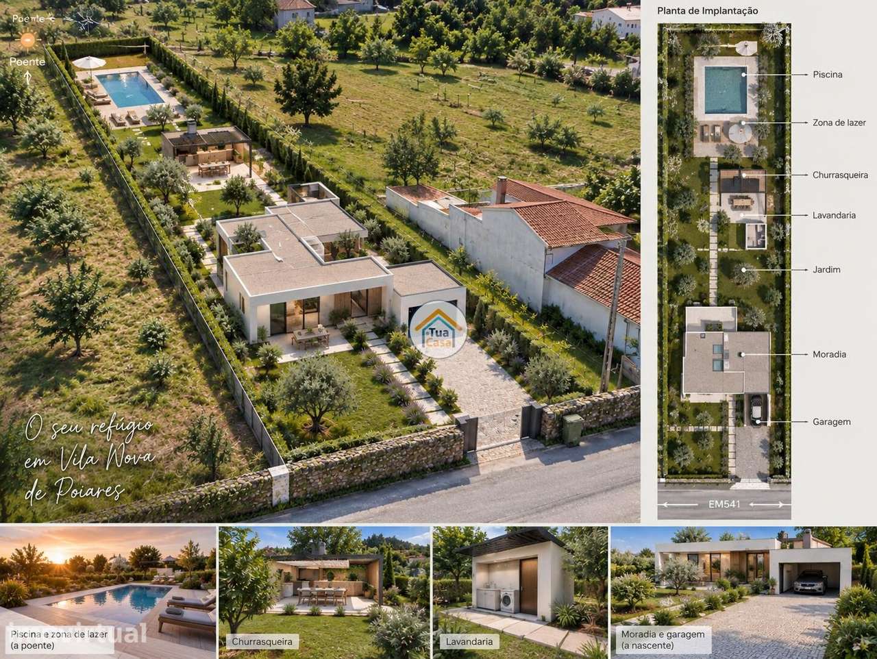 Terreno Urbano para Construção – Vila Nova de Poiares - Grande imagem: 5/11