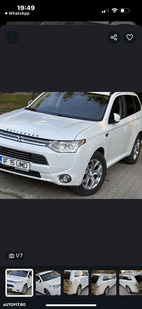 Mitsubishi Outlander 2.0 4WD Plug-In Hybrid - 2
