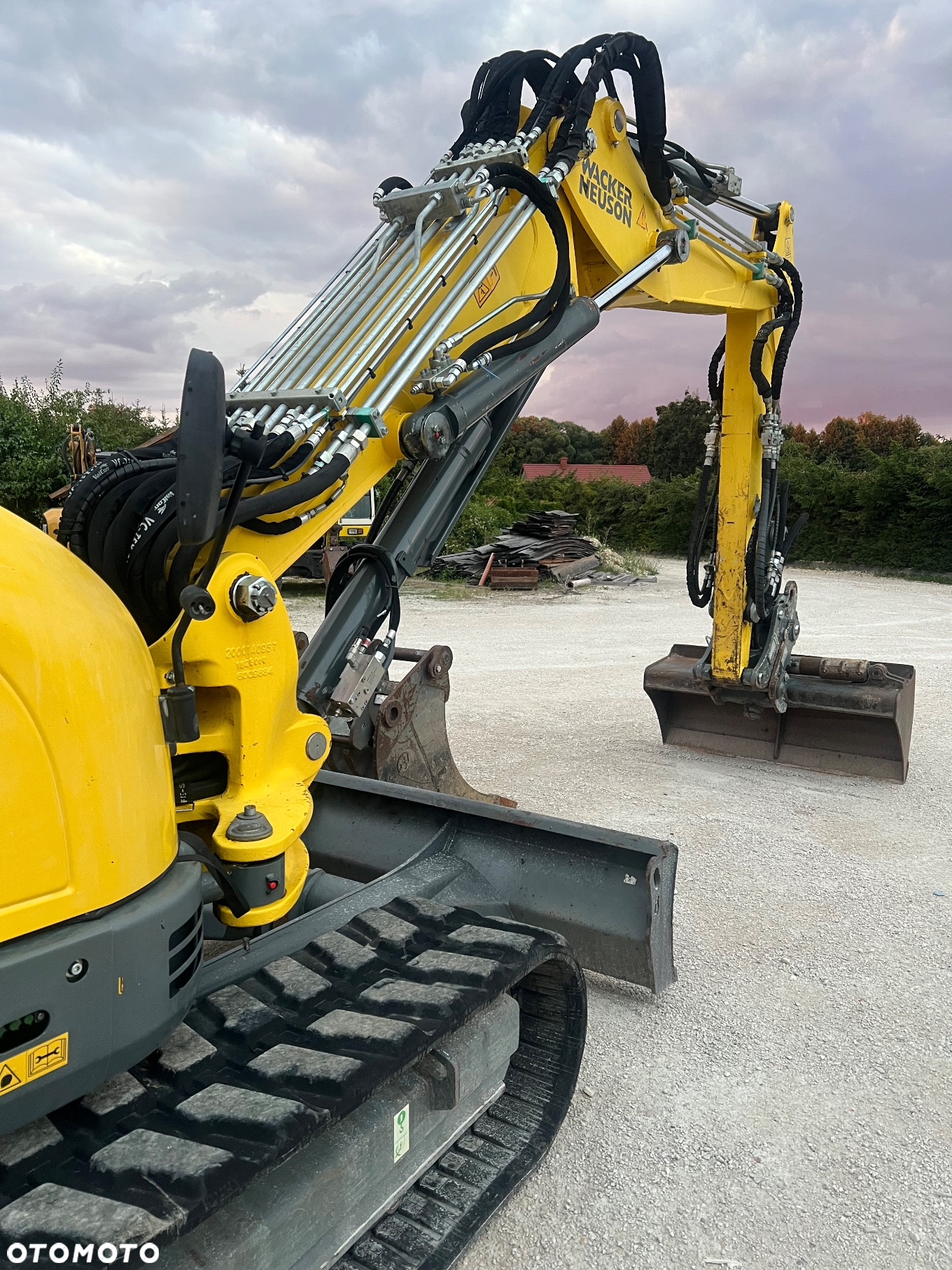 Wacker Neuson Koparka gąsienicowa 3xRAMIE łamane Wacker Neuson Et 90 KLIMA Deutz hydrozłącze hydrauliczne Liebherr SW33 LIKUFIX SWA33 + pilot auto hydrauliki 3 x łyżki org Liebherr 9 ton ET90 gumowe gasiennice 1 wł Cat 308 Jcb Yanmar atlas TEREX Liebherr złącze - 26