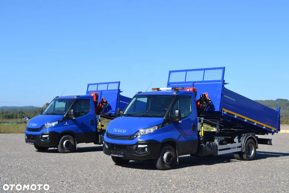 Iveco Daily 72C18 Nowy 3-stronny wywrot Żuraw HC45 HDS Wywrotka Kiper 70C 65C 50C 35C - 7
