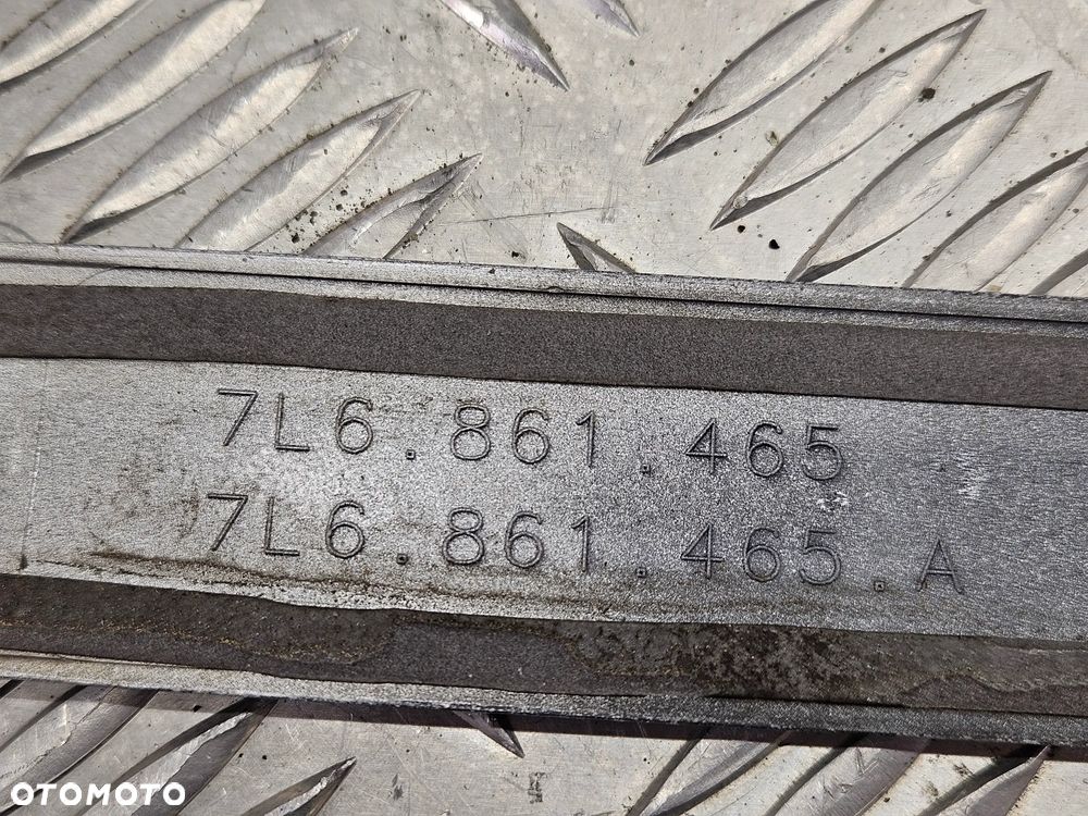 VW TOUAREG 7L LIFT 06-09R LISTWY DACHOWE OCHRONNE ORYINALNE 7L6861465 7L6861561 A - 5