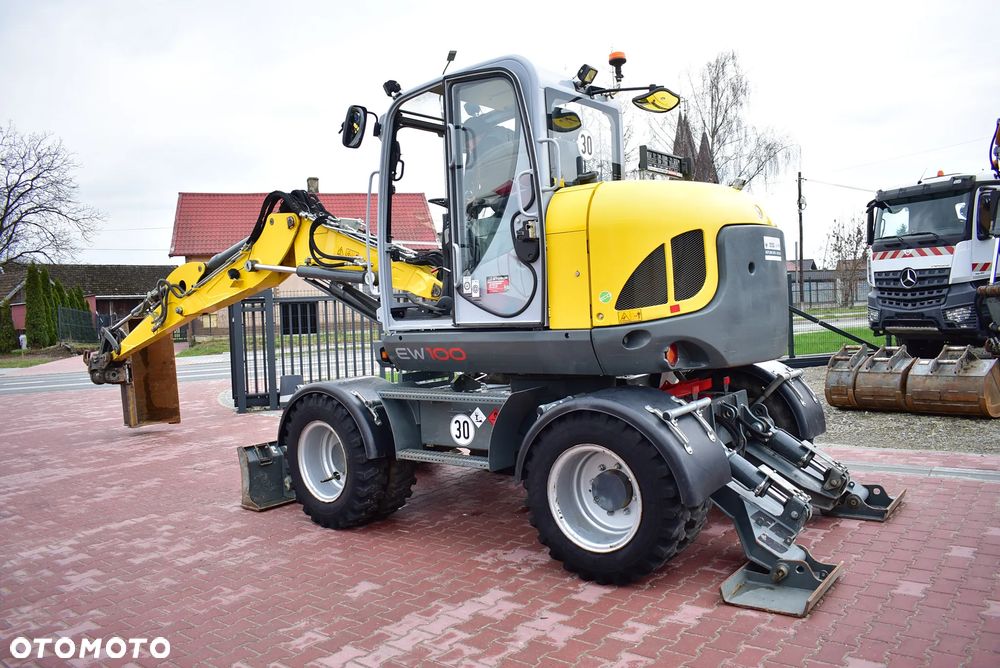 Wacker Neuson EW 100 Koparka kołowa 10.5 T/ Powertilt/ 4 Łyżki/ Podpory + Pług/ 2021/ 3.700 Mth/ Sprowadzona z Austri ! - 15