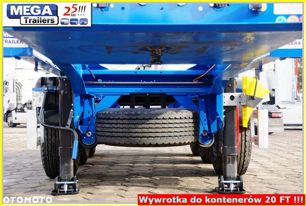 Inny 33m³ / 20 Ft kontenery wywrotki naczepy z ADR EX3 - MEGA Trailers !!! - 20