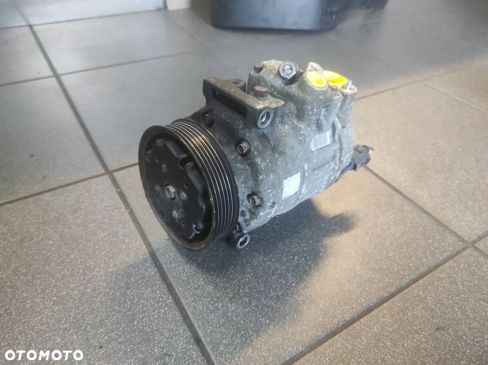 KOMPRESOR POMPA SPRĘZARKA KLIMATYZACJI 7SEU16C 1K0260803F SPRAWNA GWARANCJA VW AUDI  SEAT SKODA WYSYŁKA !!! - 1