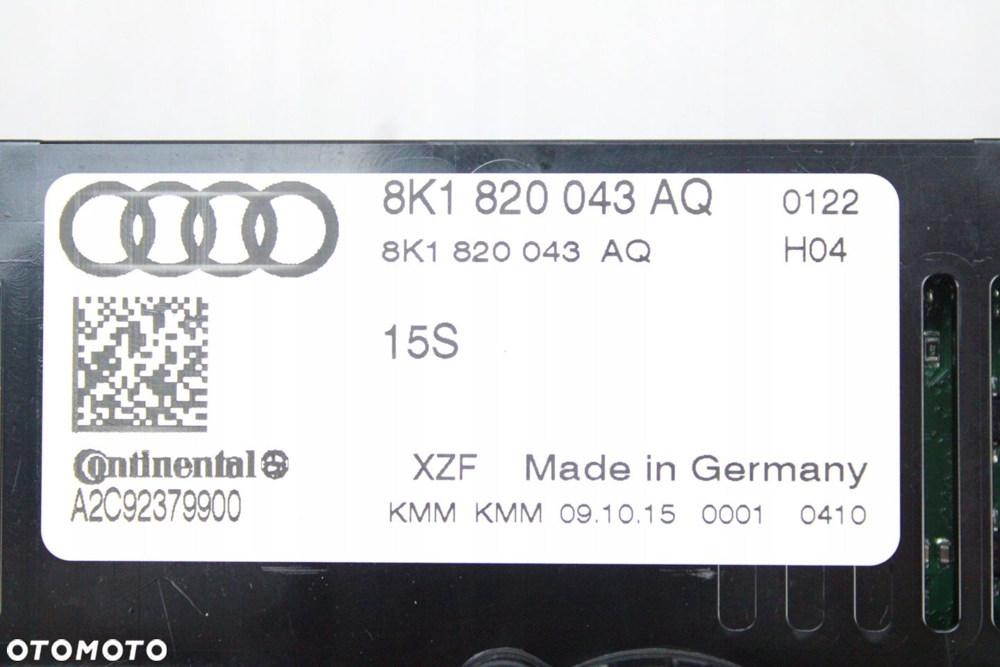ORYGINALNY PANEL KLIMATYZACJI AUDI Q5 8R LIFT 8K1820043AQ - 6