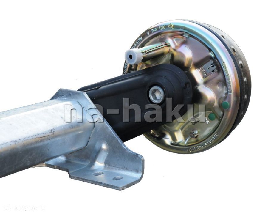 Oś hamowana AL-KO 1200mm 1350kg 5x112 przyczepy lawety - 3