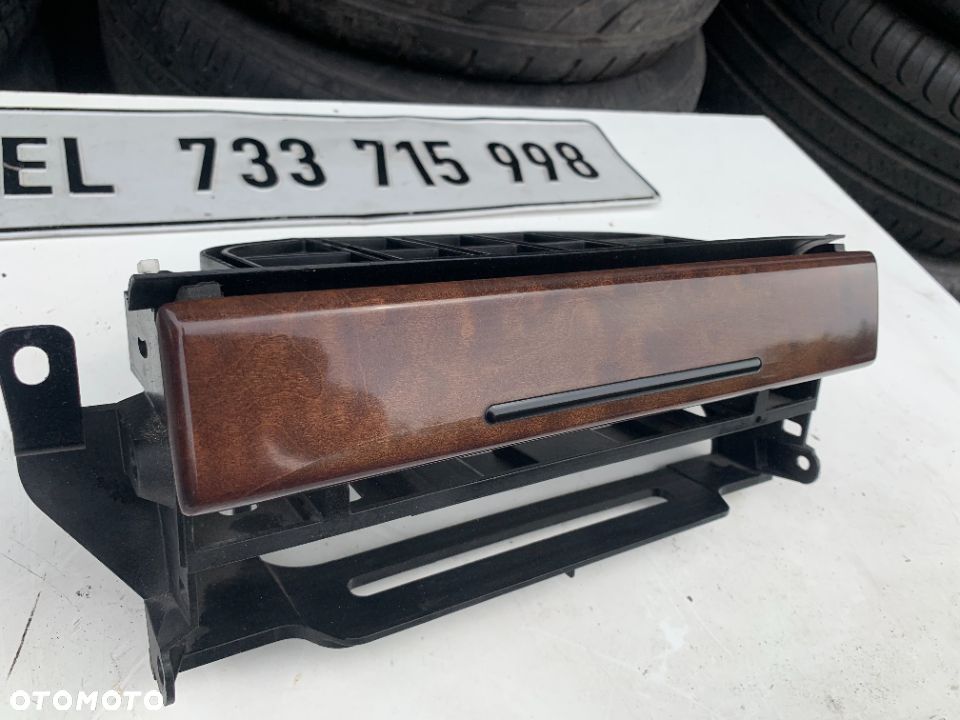 Ramka radia środkowa Bussines Exclusive Bmw e39 drewno - 4