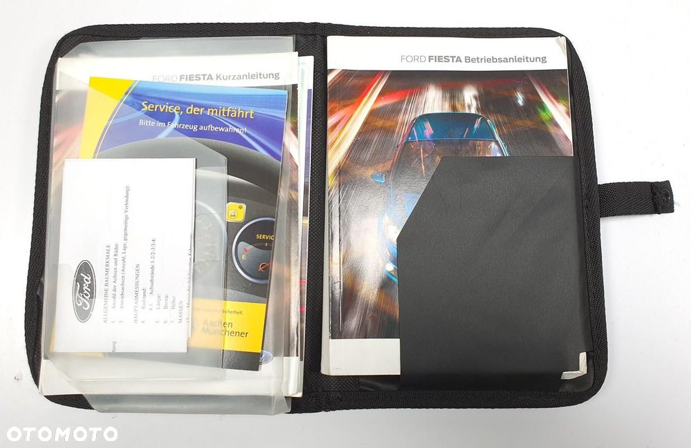 INSTRUKCJA OBSŁUGI + ETUI FORD FIESTA MK7 VII - 2