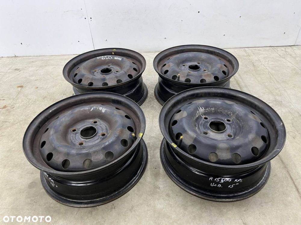 Felgi stalowe Chevrolet Nubira III J200 Lacetti 05-12r. Tacuma Rezzo 15 cali 6jx15 ET44 4x114,3 KPL - 2