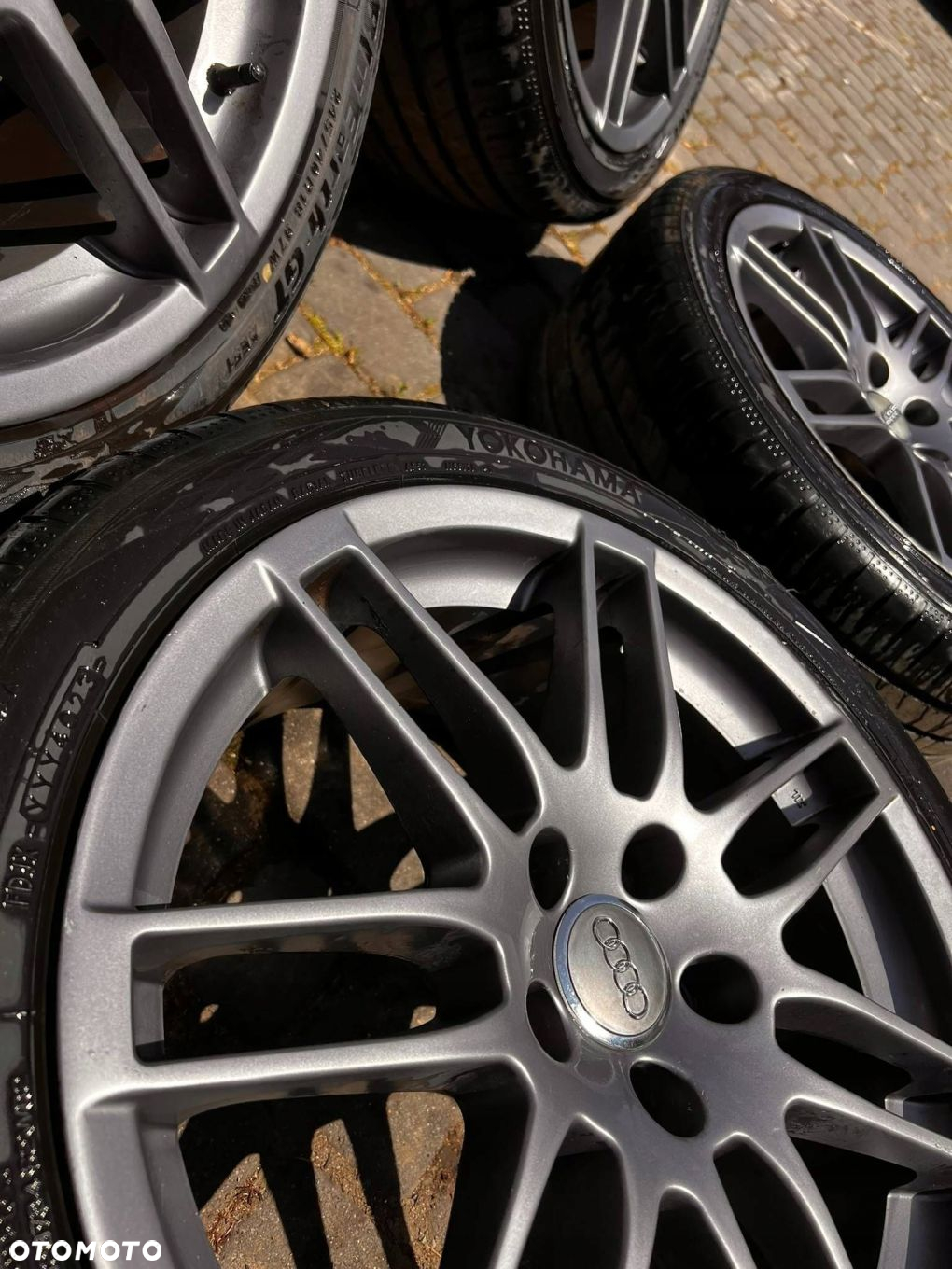 Audi TT TTS FELGI KOŁA 18 Yokohama DOT4023 8J ET 245/40/18 7mm ET43 5x112 - 4