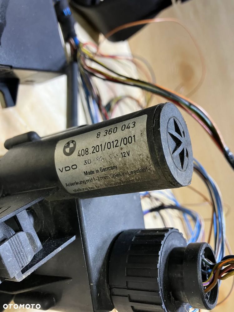 KOMPLETNY TEMPOMAT BMW E36 M52 2.0 2.5 2.8 DO DOPOSAŻENIA DOŁOŻENIA SILNICZEK MODUŁ WIĄZKA MANETKA TEMPOMATU CZUJNIK 8352766 8360043 ZESTAW PO PIN RARYTAS - 5