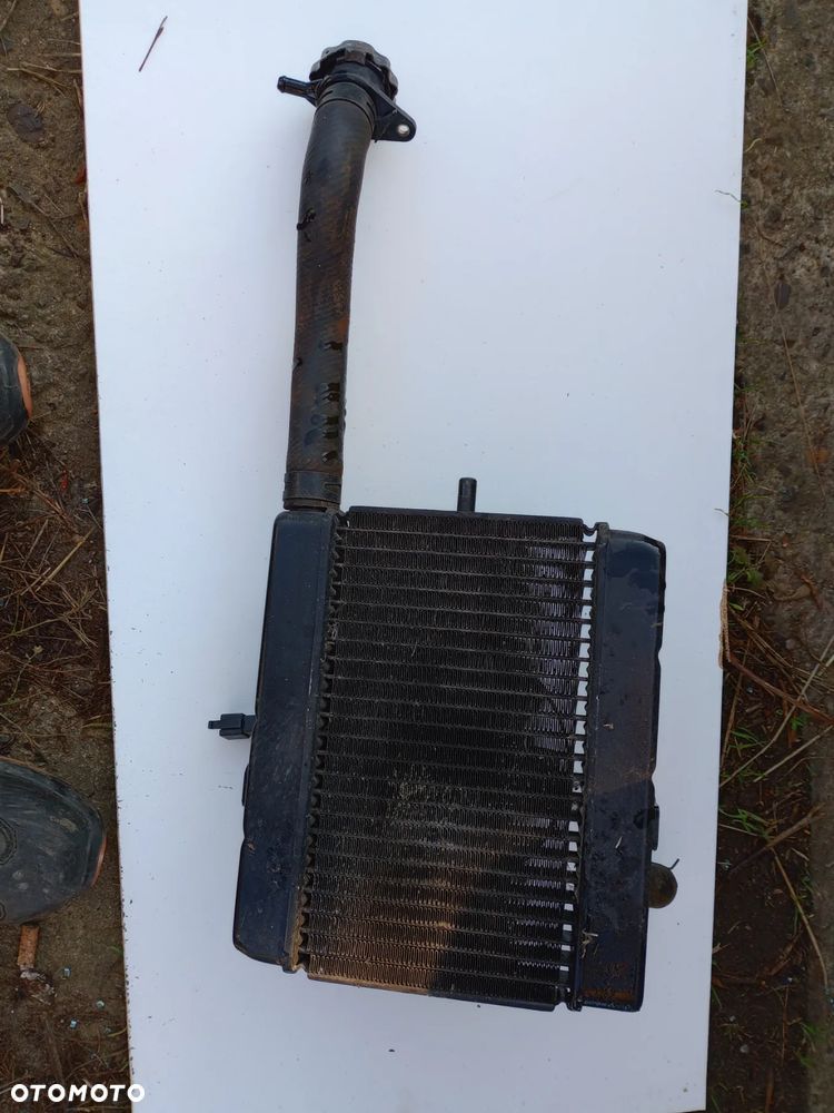 Chłodnica, ładna, kompletna Yamaha Majesty, lusterka, lampa, manetki - 1