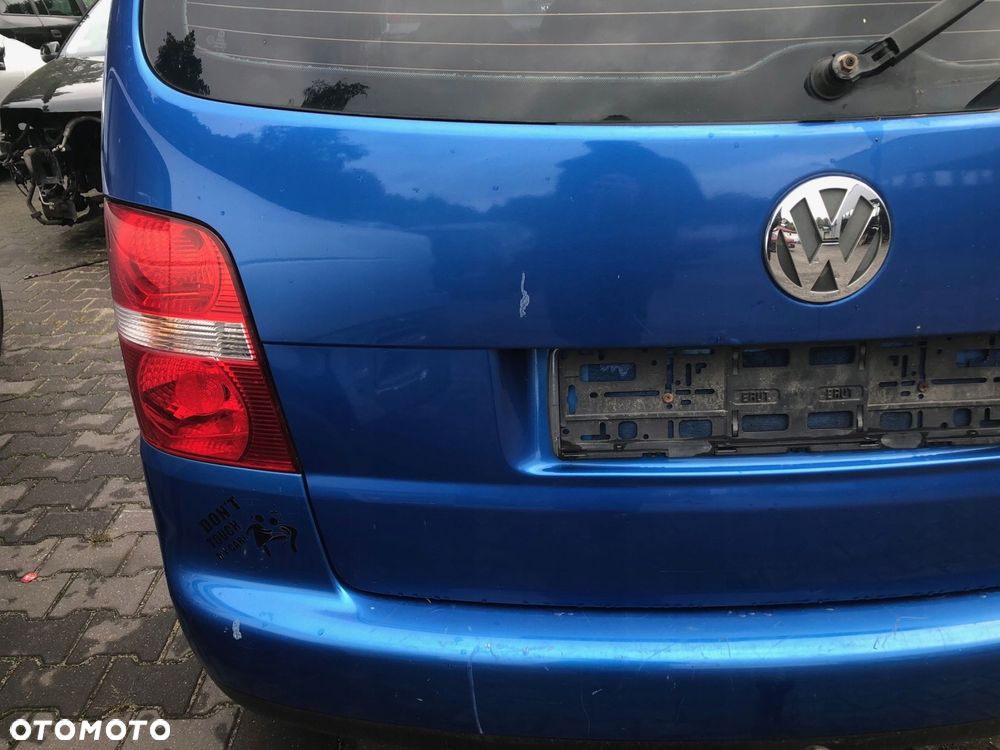 TOURAN 1T 03-06 KLAPA BAGAŻNIKA SZYBA TYŁ KPL LA5X - 2