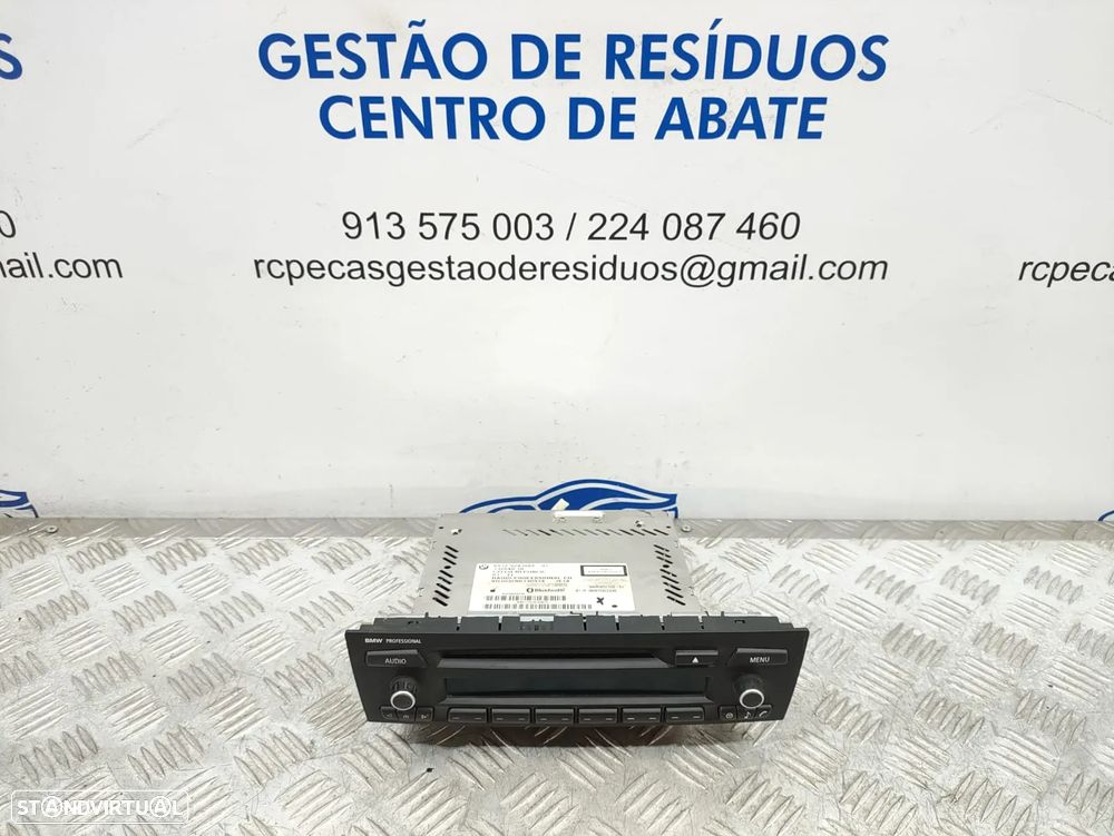 Auto Radio Professional Bluetooth NAV Navegação BMW Serie 1 E81 E87 E82 Serie 3 E90 E91 6512924392201 2004 - 2013 - 2