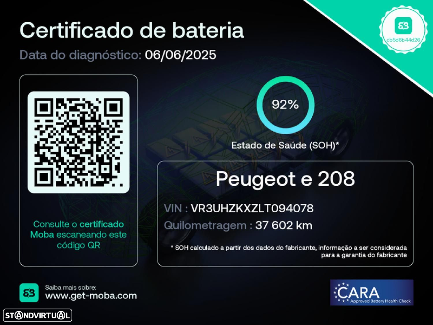 Peugeot e-208 50 kWh Active - 2
