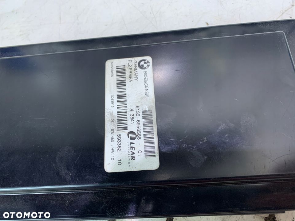 MODUŁ STEROWNIK ŚWIATEŁ 6956586 FRMFA BMW E90 E87 - 2