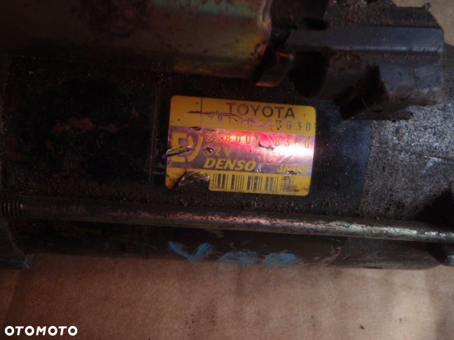 rozrusznik toyota yaris jaris I 1.4 d4d 1.0 1.3 1.5 vvti  jak nowy igła - 4