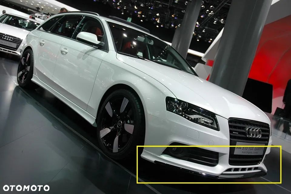AUDI A4 B8 PRZEDNIA DOKŁADKA ZDERZAKA PODKŁAD - 5