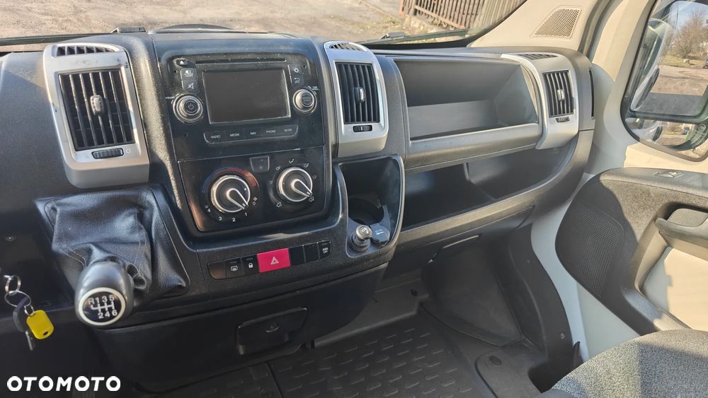 Fiat Ducato  Brygadówka 7 osób L3H2 klimatyzacja nawigacja ledy hak kamera cofania DOKA - 13