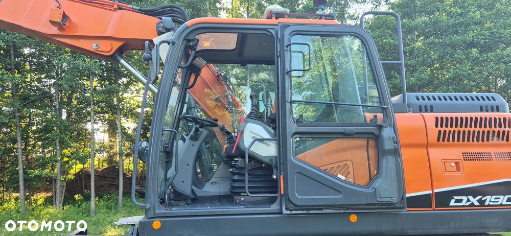 Doosan Koparka kołowa DX190W-5 rototilt nowe koła opony sprowadzona - 6