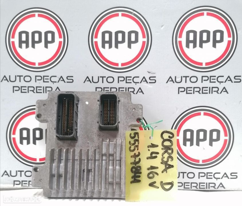 Centralina motor Opel Corsa D 1.4 16V, 2012, referência 55577841 - 1