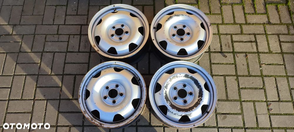 FELGI STALOWE 5x120 7E0601027B 7Jx17 CALI ET55 VW T5 T6 KOMPLET 4 SZTUKI - 1