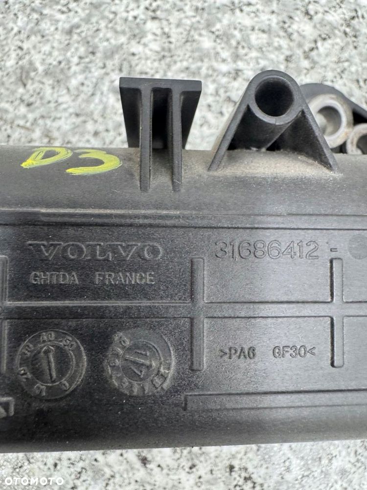 przewód rurka waż intercoolera volvo v40 ii 2.0 d3 316864412 - 3