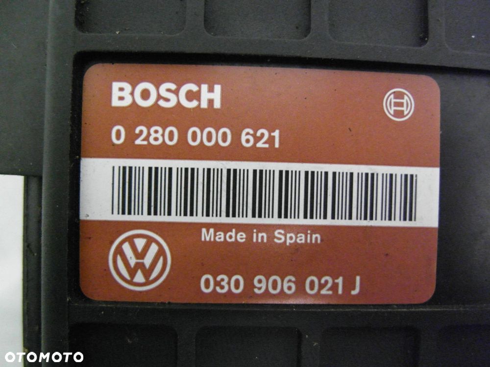 STEROWNIK VW GOLF II 1.3 Cat 0280000621 030906021J - 6