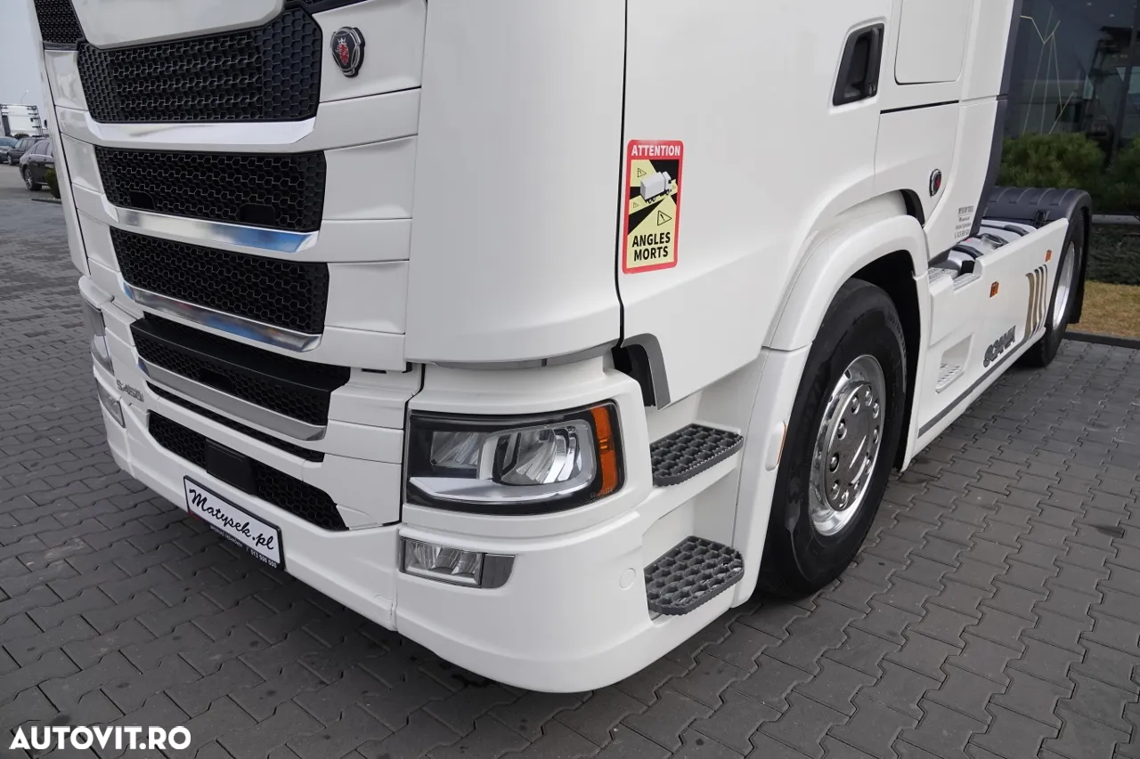 Scania S 450 / RETARDER / I-PARK COOL / HIDRAULICĂ / JANTE ALIE / ANVELOPE 100% / DUPĂ CONTRACTUL DE SERVICE - 10