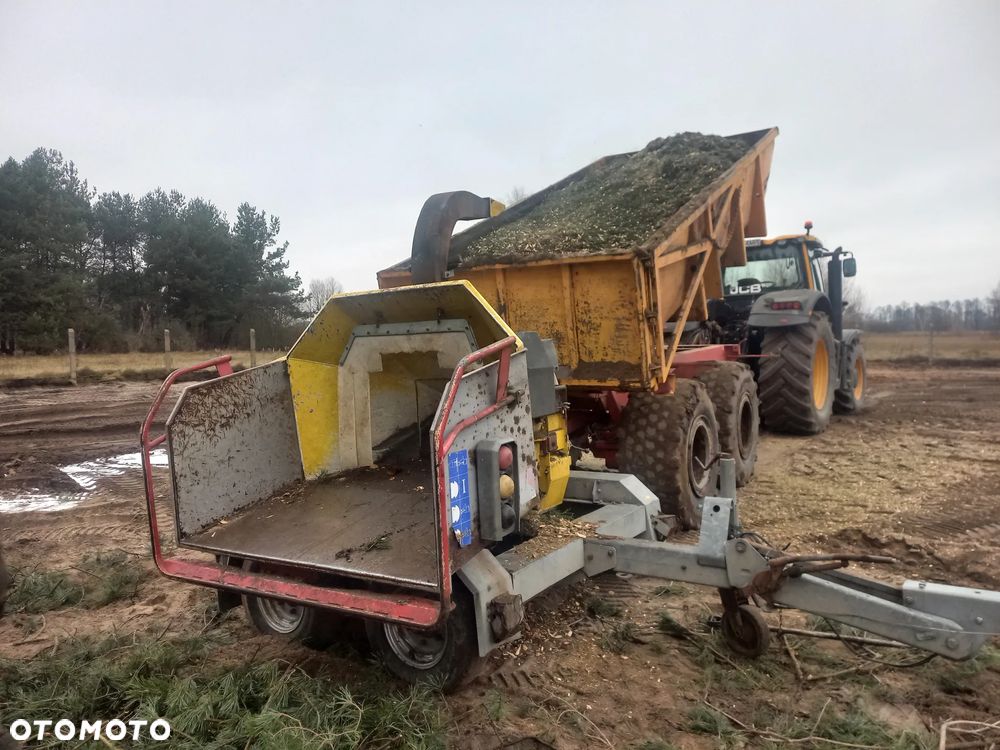 Rębak spalinowy na podwoziu tandem TS 550 M - średnica pnia do 25cm - 5