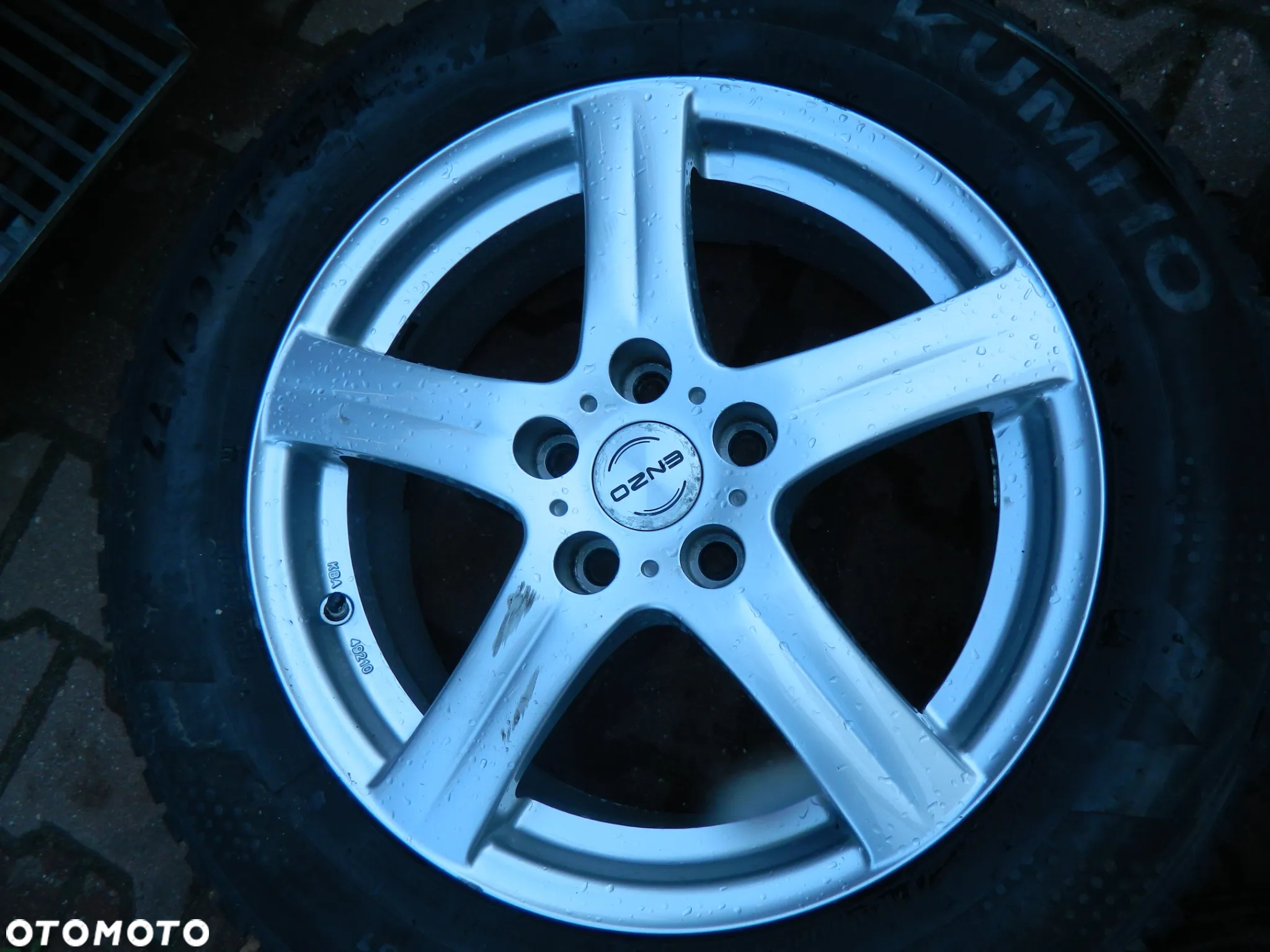 Nissan Qasqai Koła Alufelgi Felgi 7J17  5x114.3 ET48 225/60/17 ENZO  KBA49210 - 6