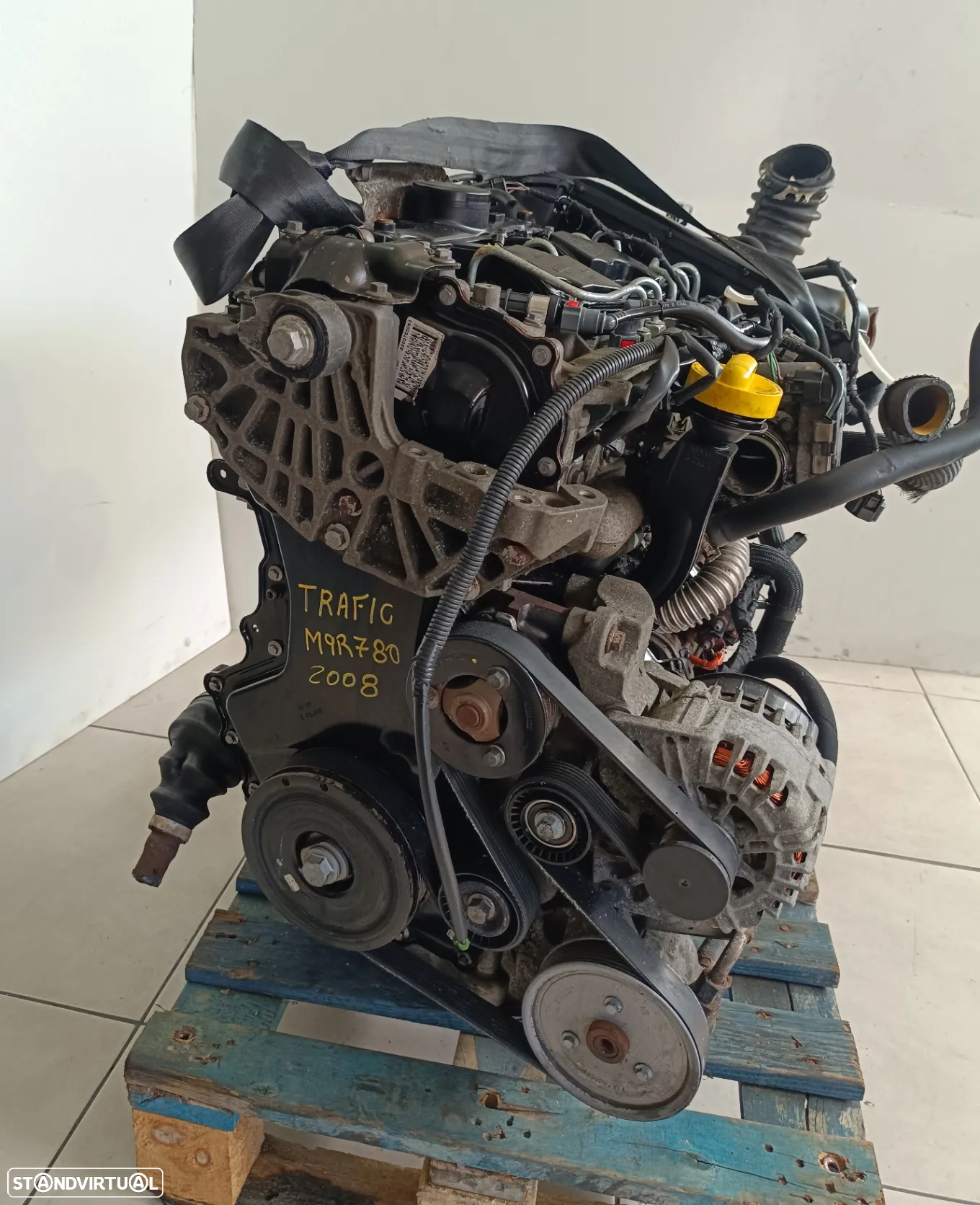 motor Renault Trafic 2.0DCI 115CV M9R780 782 caixa 6 velocidades PF6010 - 5