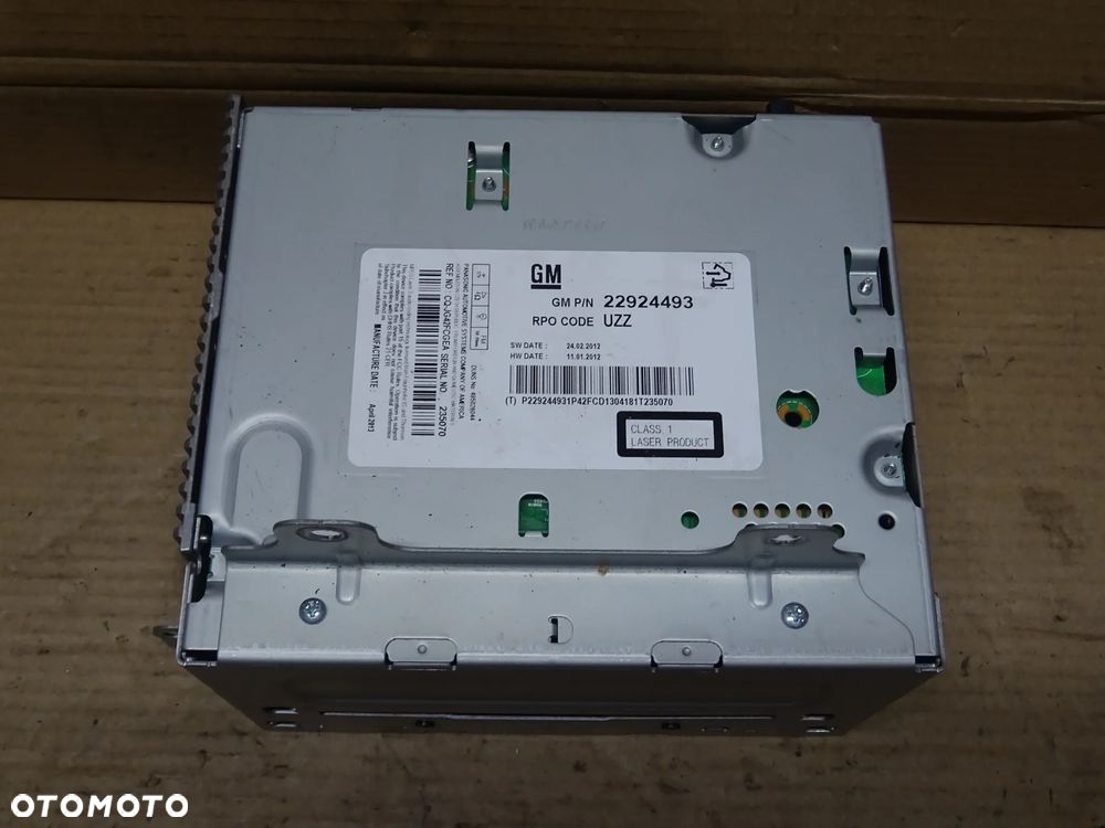 OPEL INSIGNIA CD400 RADIO ODTWARZACZ WYŚWIETLACZ PANEL AUX USB pin carpass sps programowanie - 4