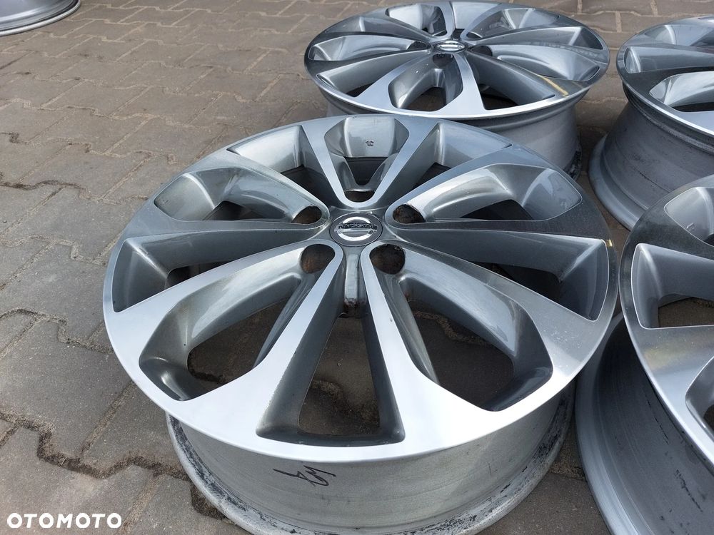 NISSAN QASHQAI J10 J11 FELGI ALUMINIOWE R18 6.5J ET40 5X114.3 ORYGINAŁ PROSTE ! - 8