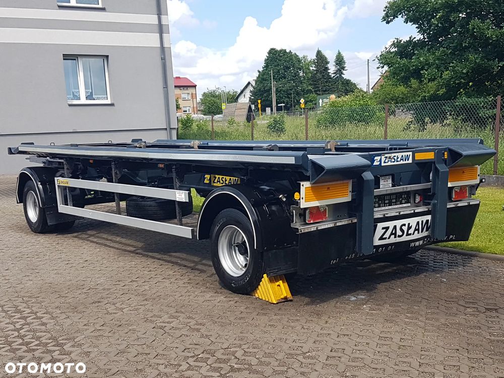 Zaslaw D-659 DO KONTENERÓW HAKOWCA POD KONTENERY 2 OSIE BLIŹNIAKI RESORY - 3