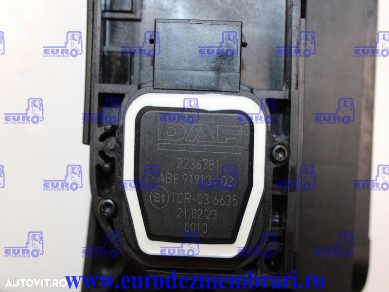 COMANDA ACCELERATIE DAF XF XG 2236781, 2234225 - 3