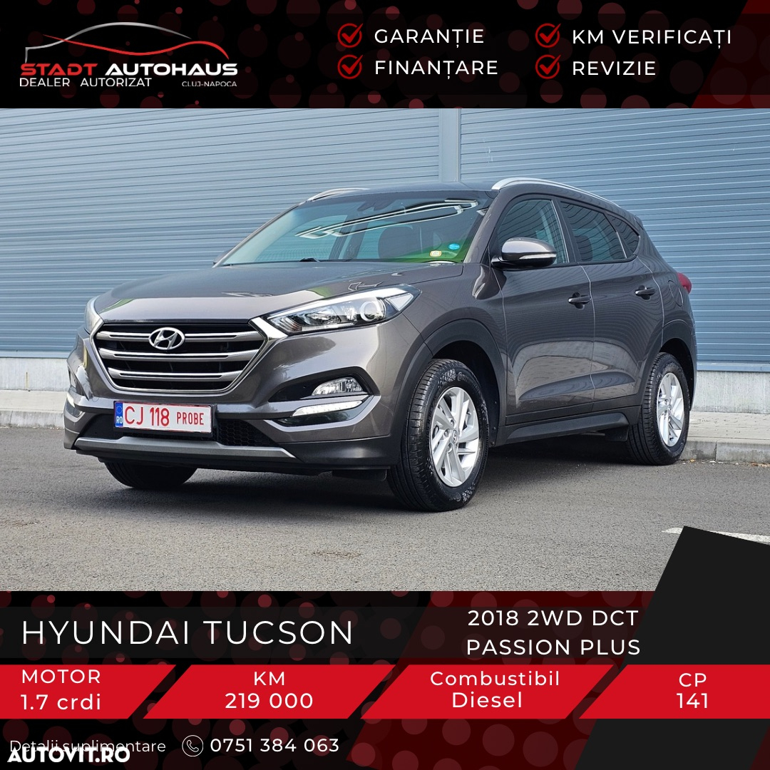 Hyundai Tucson blue 1.7 CRDi 2WD DCT Passion Plus - 2