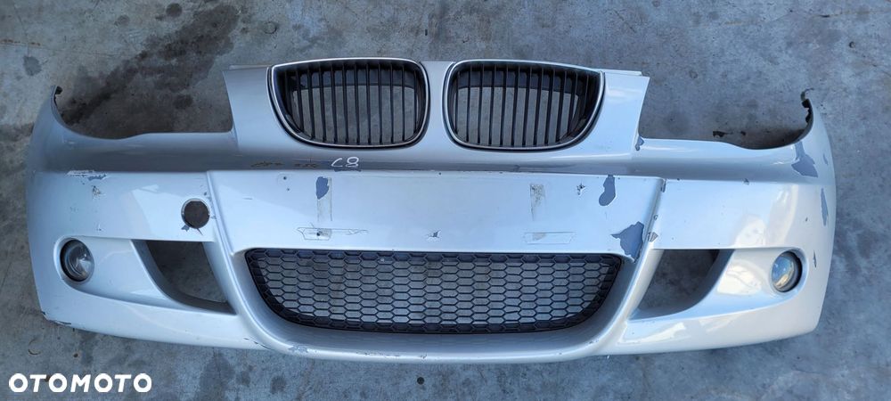 ZDERZAK PRZÓD PRZEDNI BMW E81 E87 354 TITANSILBER C8 - 1
