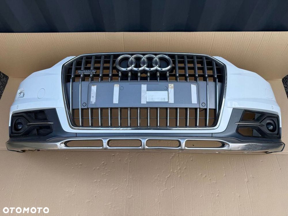 ZDERZAK Audi A6 Allroad C7 LIFT 2015 ORYGINAŁ KOMPLET RADARY - 1