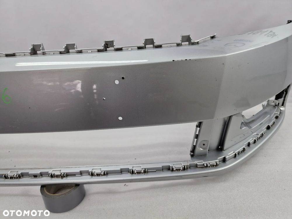 VW PASSAT B7 3AA 10- ZDERZAK PRZEDNI PRZÓD , ŁADNY , SREBRNY METALIK , BEZ SPRYSKÓW I PDC , NR AUKCJI NZ846 - 9