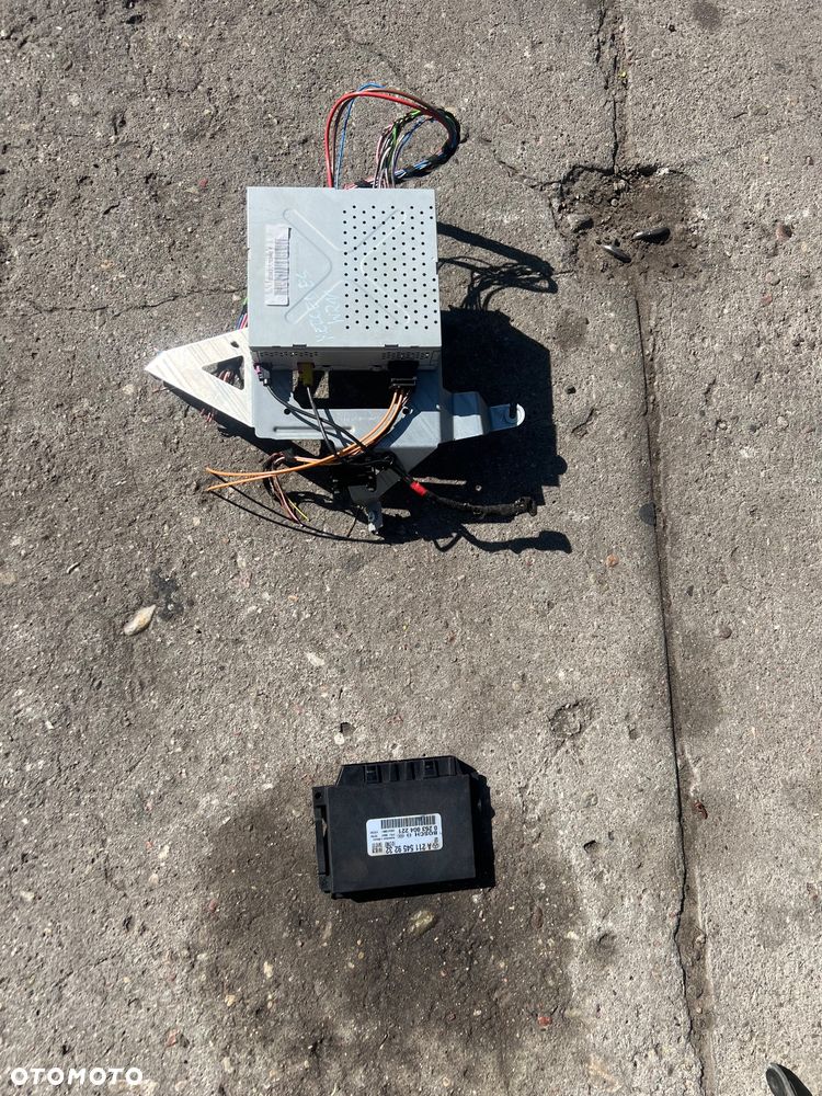 Mercedes w211 w 211 lift radio panel sterowania licznik schowek moduł komfortu moduł haka moduł air bag moduł pdc włącznik świateł lewarek biegów - 6