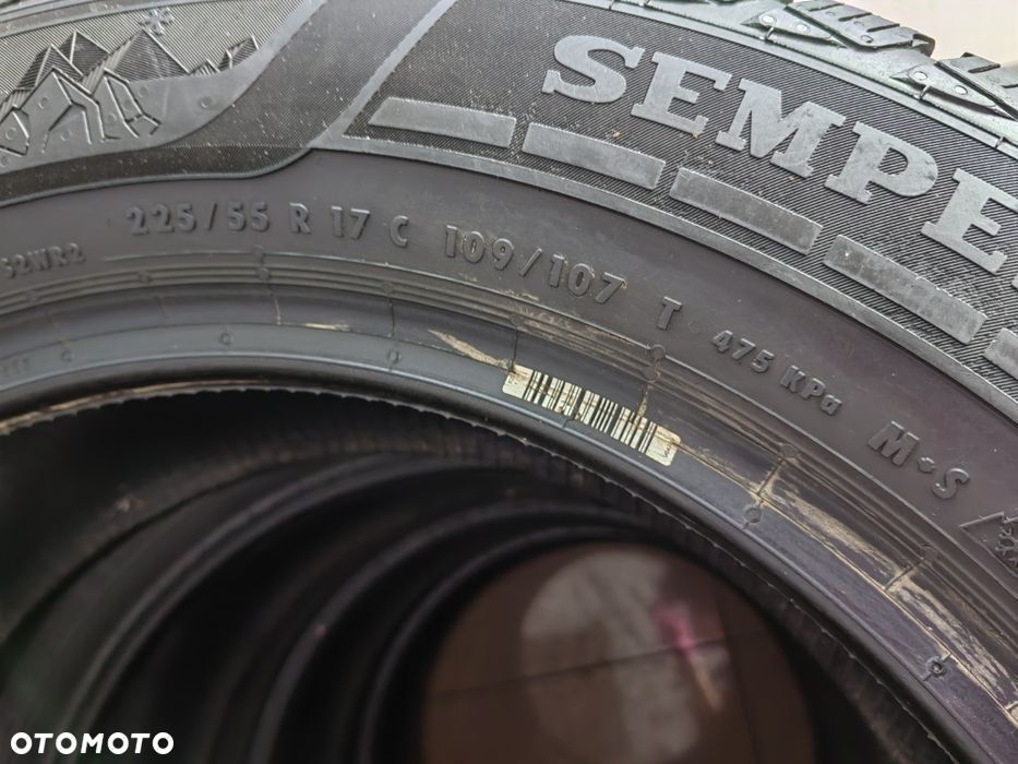 225/55r17C 109/107T semperit Van grip 3 2023 dostawcze zimowe KZ2 - 5