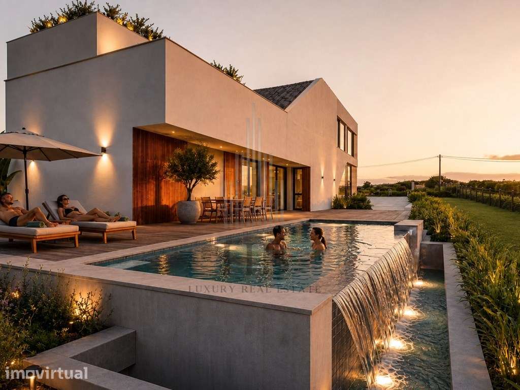 MORADIA T4 DE PRESTÍGIO | PISCINA INFINITA | VISTA PANORÂMICA SOBRE... - Grande imagem: 2/60