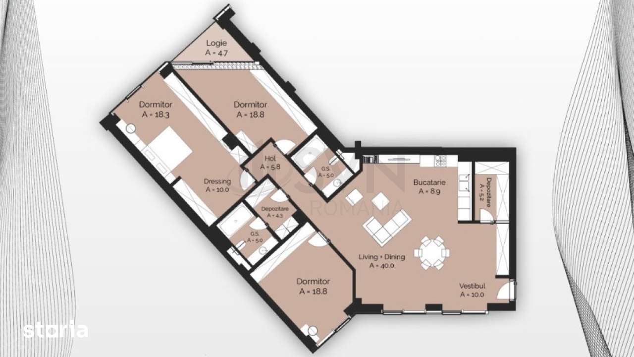 Apartament 4 Camere I Padurea Baneasa High End l Cortina - Imagine principală: 3/10
